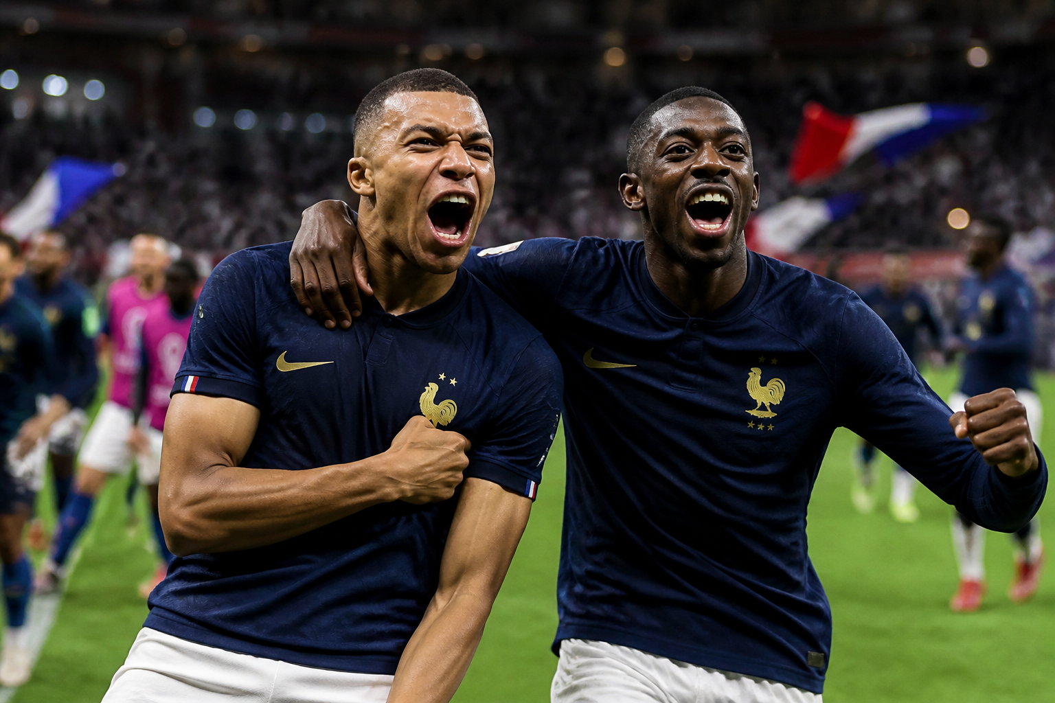 França avança para semifinais da Copa do Mundo após vencer Marrocos