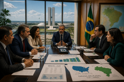 Governo Lula avalia ação contra tarifa de 25% dos EUA