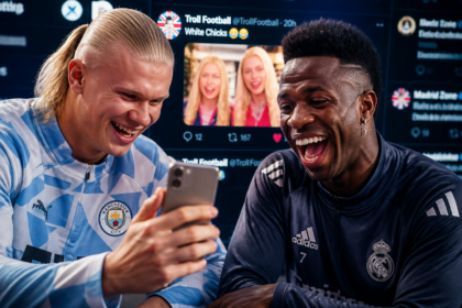 Haaland e Vini Jr. se divertem com meme antes de confronto na Copa
