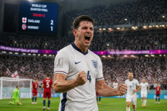 Inglaterra bate Noruega e avança à semifinal da Copa do Mundo