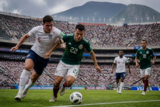 Inglaterra enfrenta México com desvantagem na altitude do Azteca