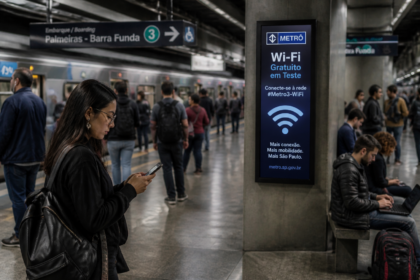 Metrô de São Paulo testa Wi-Fi gratuito em estações da Linha 3