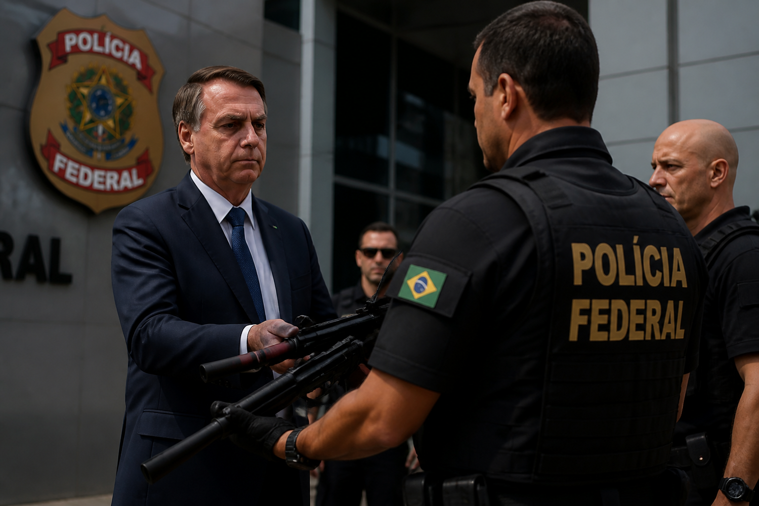 Moraes determina entrega de armas de Bolsonaro à Polícia Federal