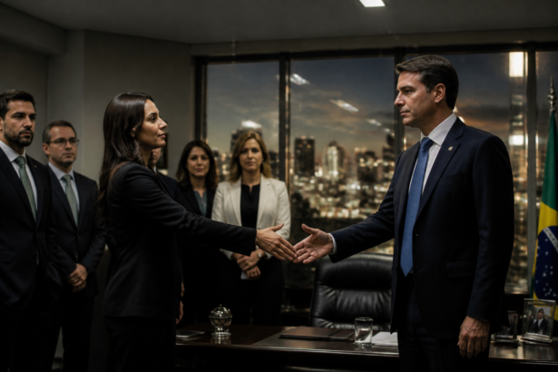 Priscila Costa apoia Flávio Bolsonaro e sinaliza trégua no PL