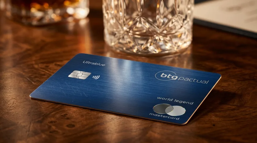 Cartão BTG Ultrablue World Legend