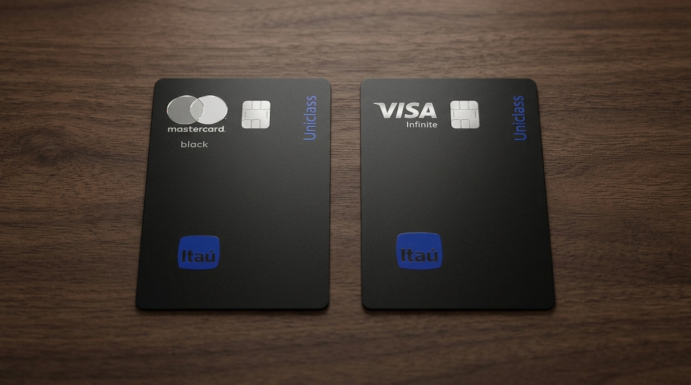 Cartão Itaú Uniclass Black e benefícios de alta renda