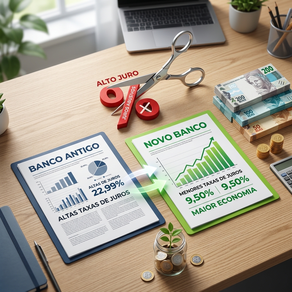 Portabilidade de crédito e redução de taxas de juros bancárias