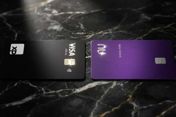 Cartões XP Visa Infinite e Nubank Ultravioleta