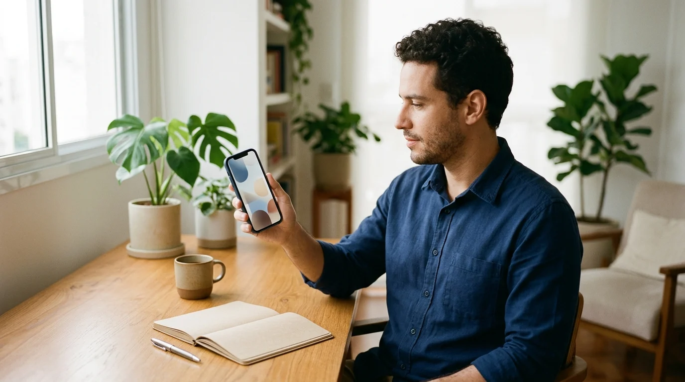 Microempreendedor individual cadastrando seu CNPJ na plataforma contrata mais brasil mei pelo celular e notebook