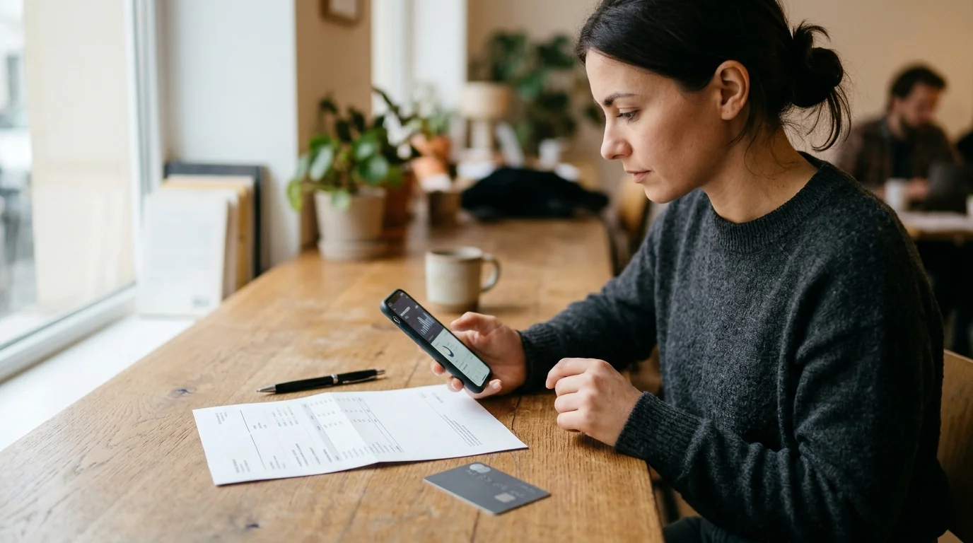 Consulta de extrato bancário e movimentação Pix para solicitar cartão de crédito para autônomo